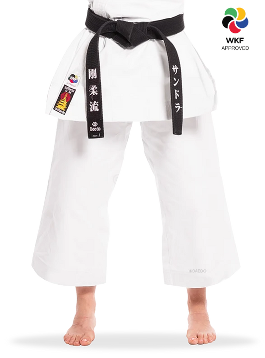 "BUNKAI" SLIM FIT PANTS maat 150 (1 exemplaar)