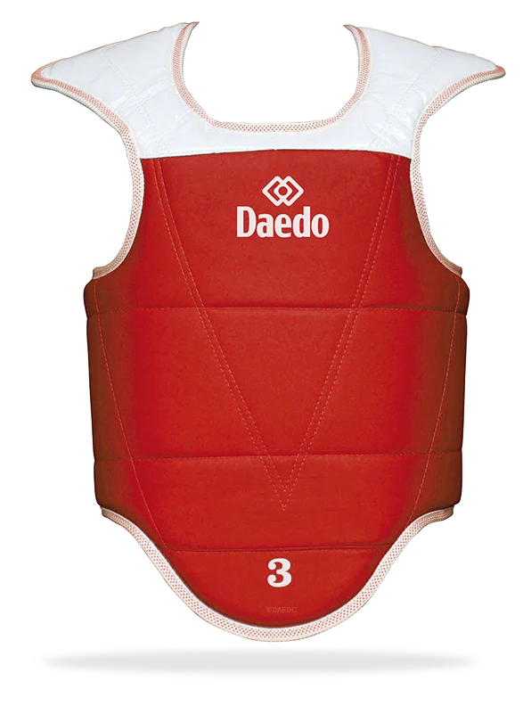 PE1651 Hoogo, lichaamsbeschermer rood/blauw omkeerbaar