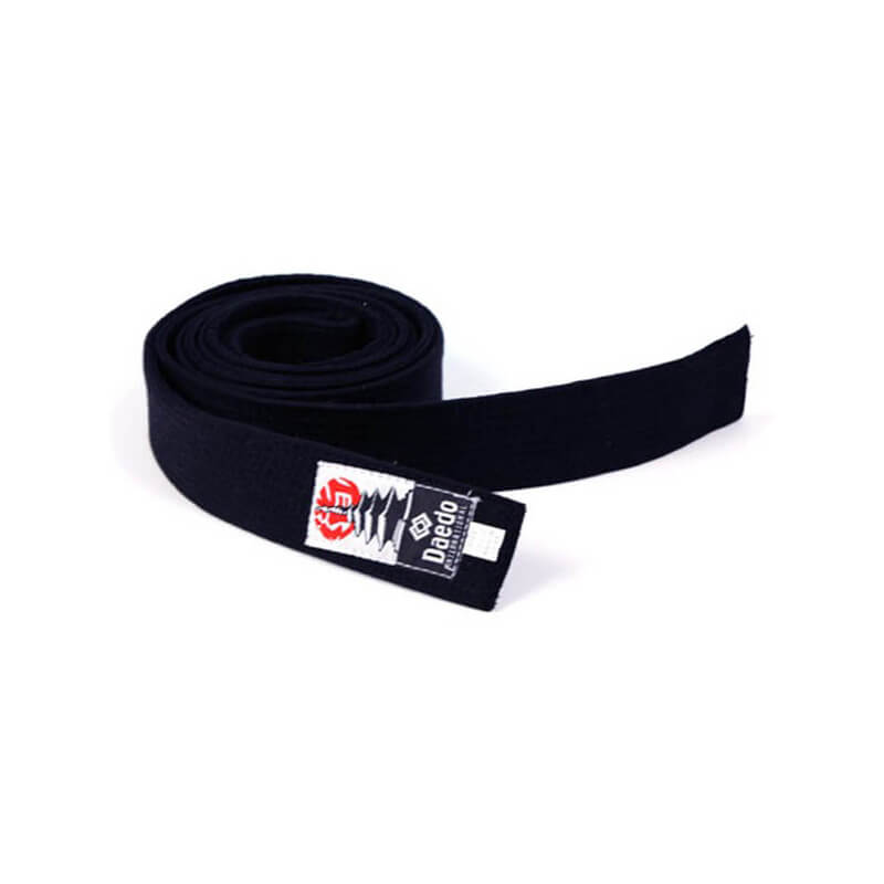 Vechtsport band zwart 4 cm breed