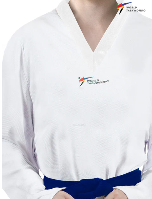 TA2026 Olympic Dobok witte kraag (kopie)