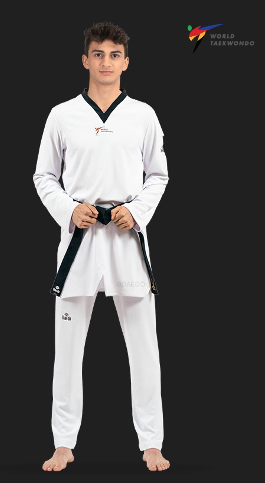 TA2025 Olympic Dobok zwarte kraag