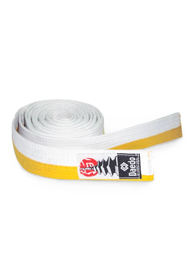Vechtsport band witgeel