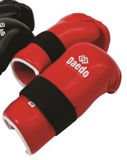 handbeschermers voor training, rood maat S