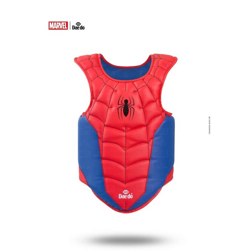Marvel Hoogo Spiderman, lichaamsbeschermer rood/blauw omkeerbaar