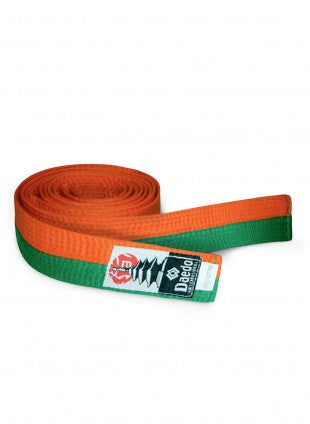 Vechtsport band oranje-groen