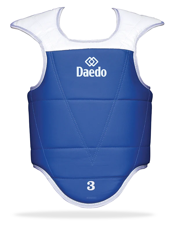 PE1651 Hoogo, lichaamsbeschermer rood/blauw omkeerbaar