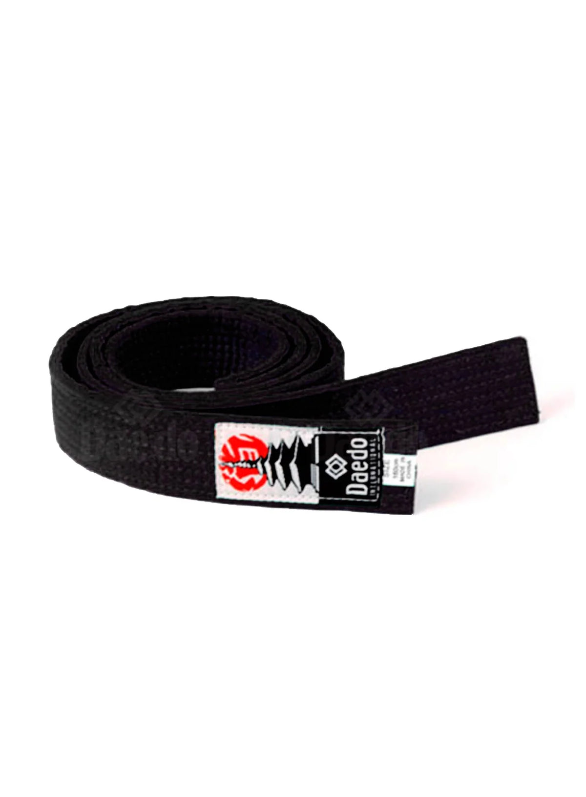 Vechtsport band zwart 5 cm breed