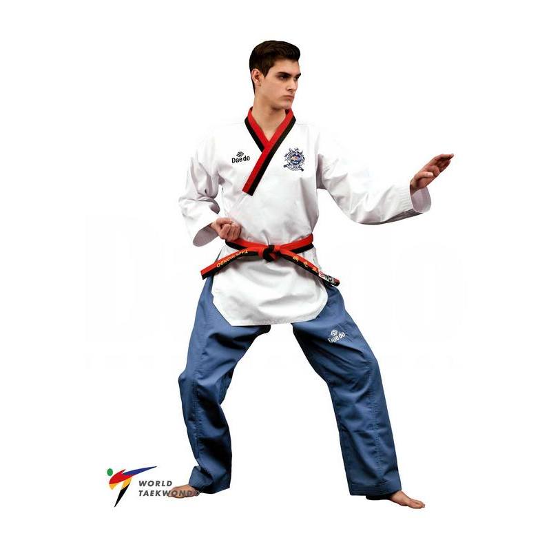 dobok, taekwondo, WT erkend, poomgraden, heren