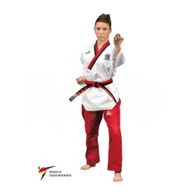 dobok, taekwondo, WT erkend, poomgraden, dames